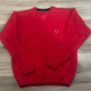 Vintage Tommy Hilfiger sweater Red medium